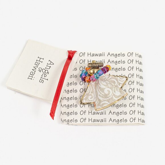 Eli Kase Jewelry - Vintage 2001 Angels of Hawaii Brooch Pin by Eli Kase